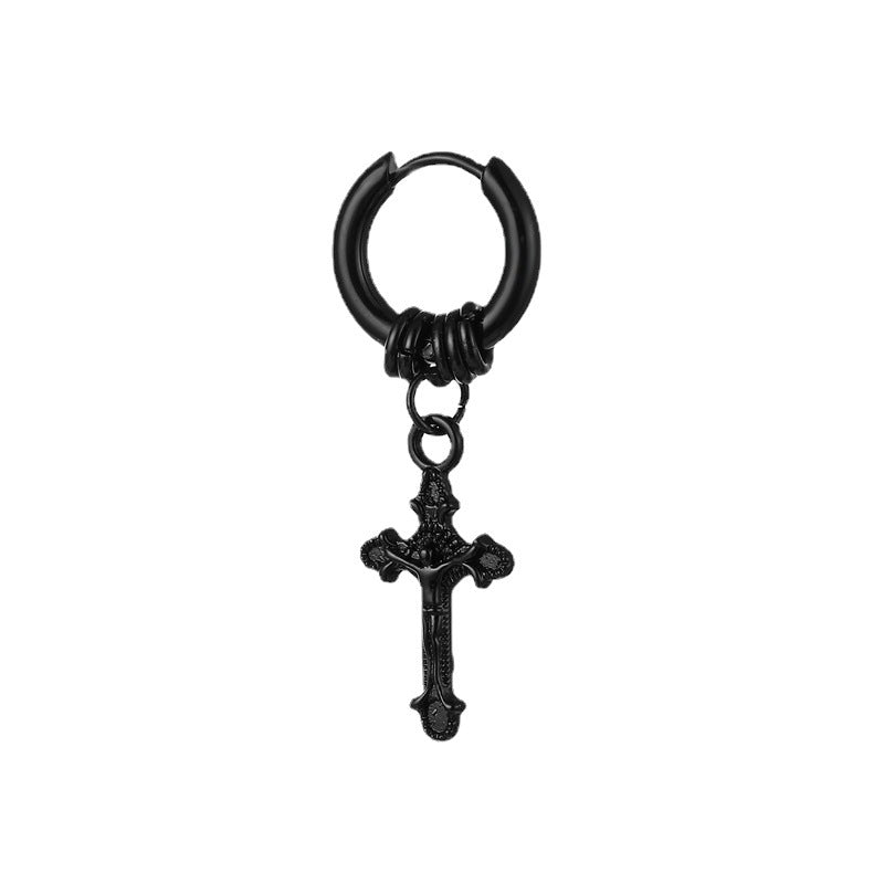 Aretes De Acero Inoxidable Con Acabado Curvo al por mayor